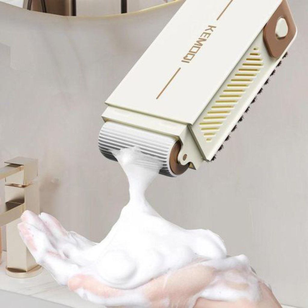 Organisateur de Savon avec Brosse pour Cuisine et Salle de Bain